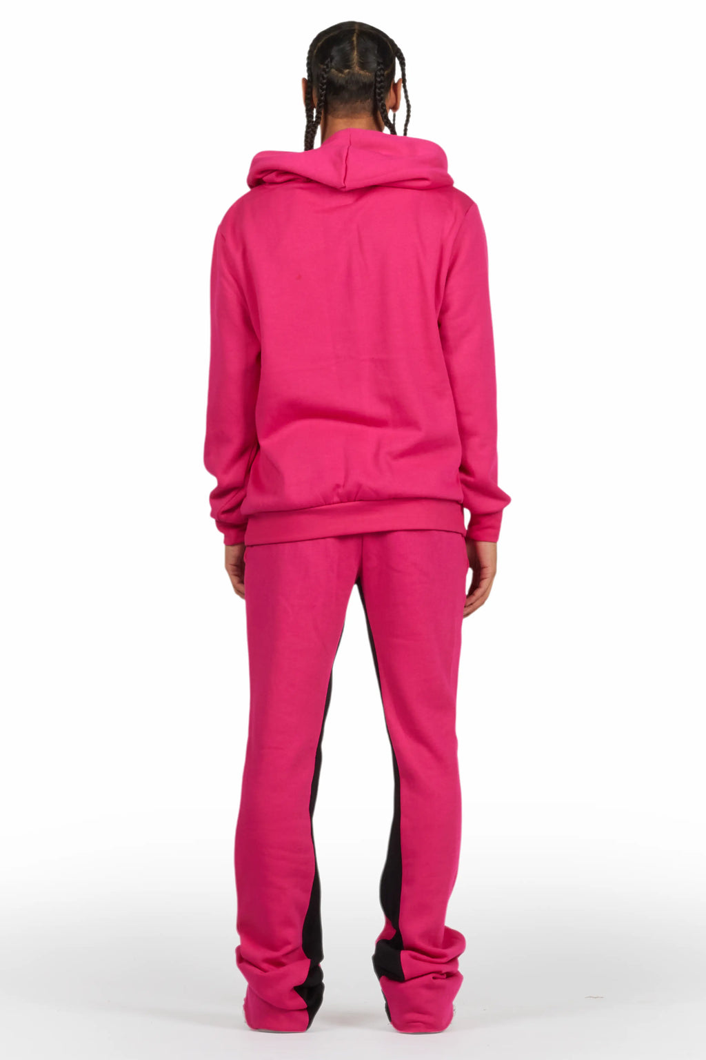 Lake Fuchsia Hoodie/Baggy Track Pant Set