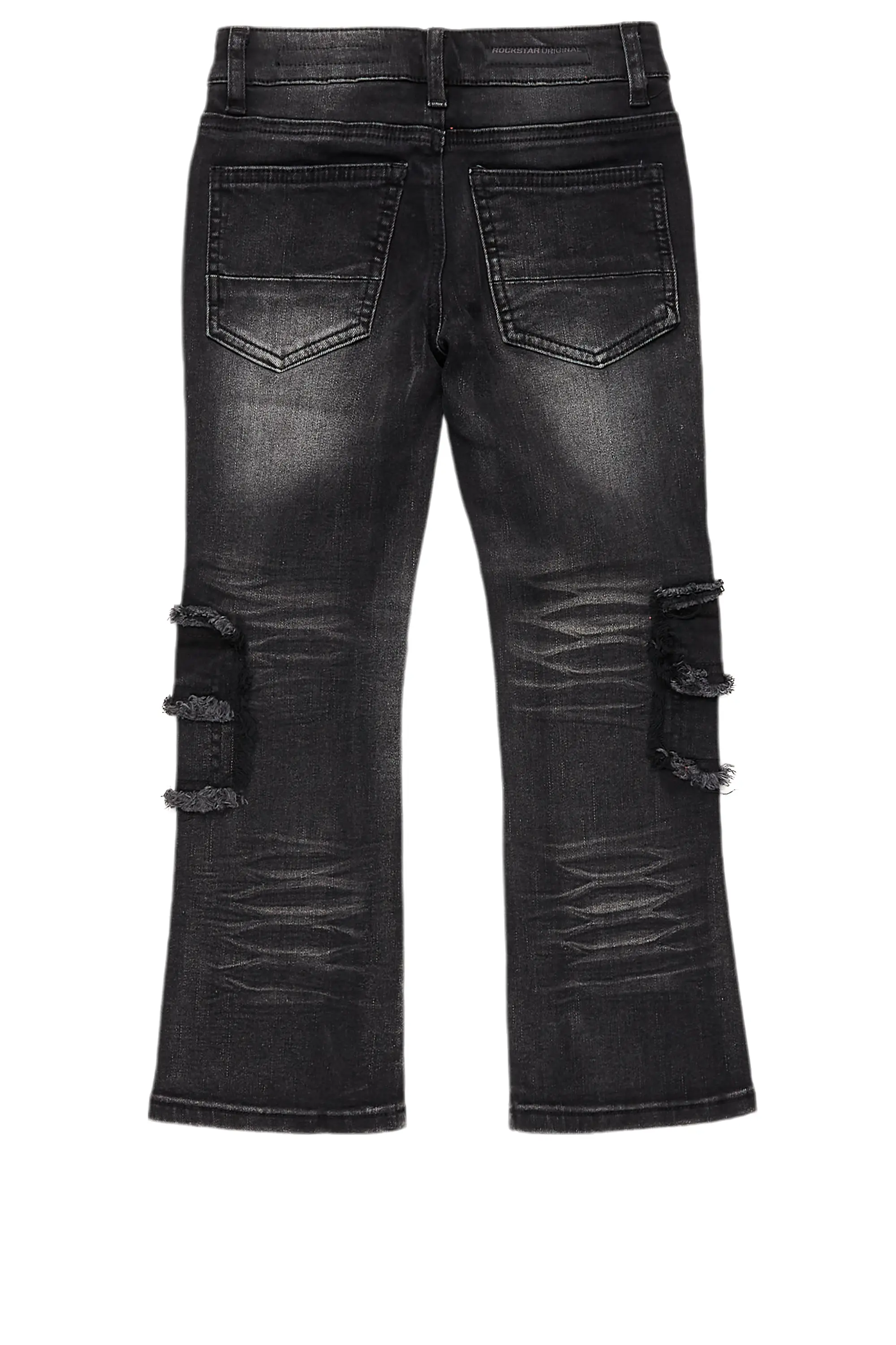 Girls Tyra Dark Grey Skinny Fit Cargo Jean