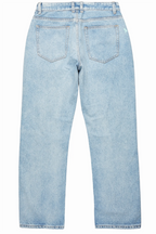 Zasha Light Blue Painter Baggy Jean
