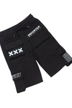 Boys Jash Black/White Short Set