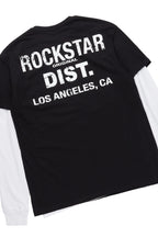 Allard Black/White Double Layer T-Shirt/Baggy Pant Set