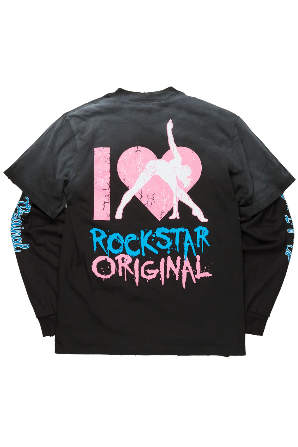 Floridabolous Black Long Sleeve Graphic T-Shirt