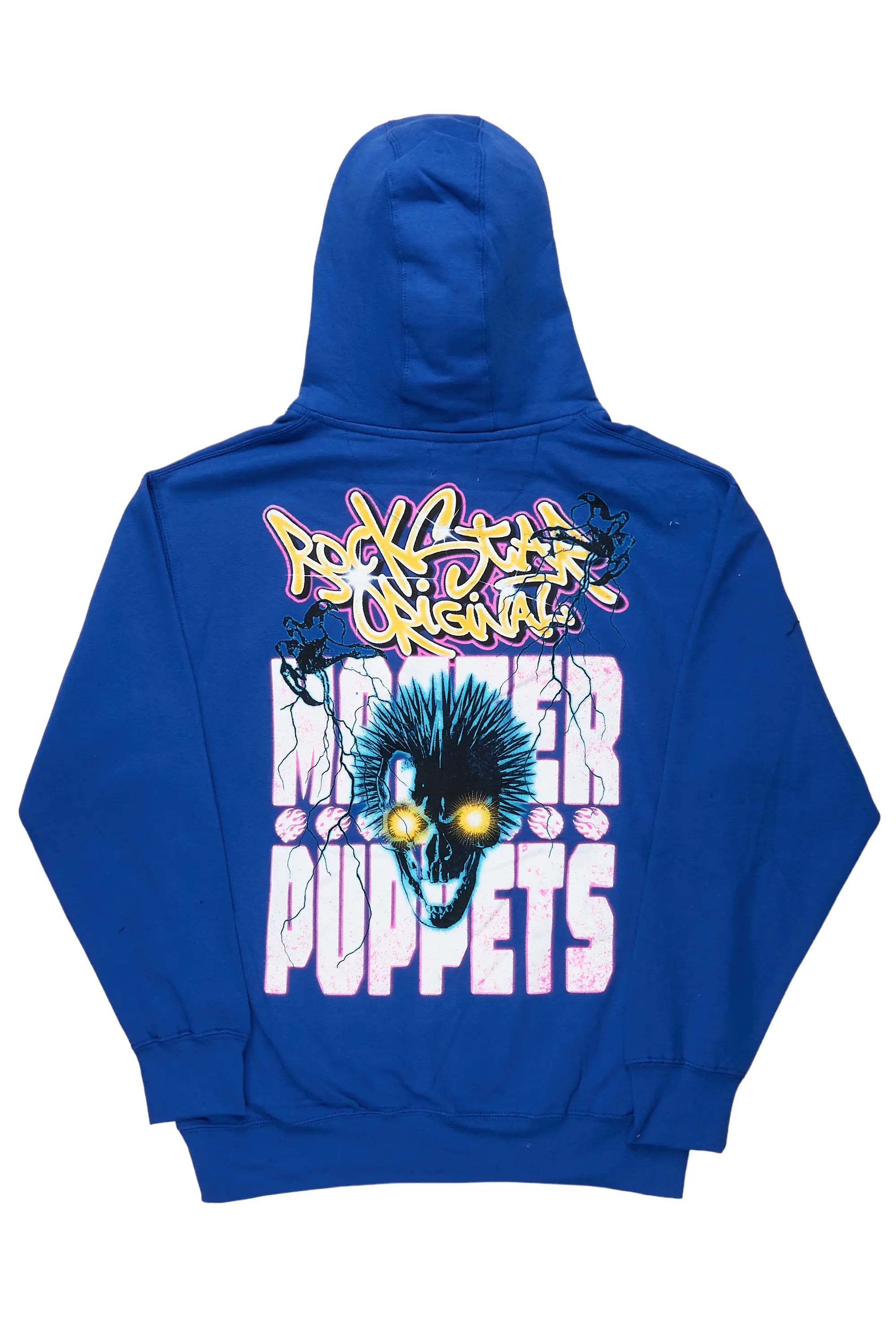 Niko Royal Blue Graphic Hoodie