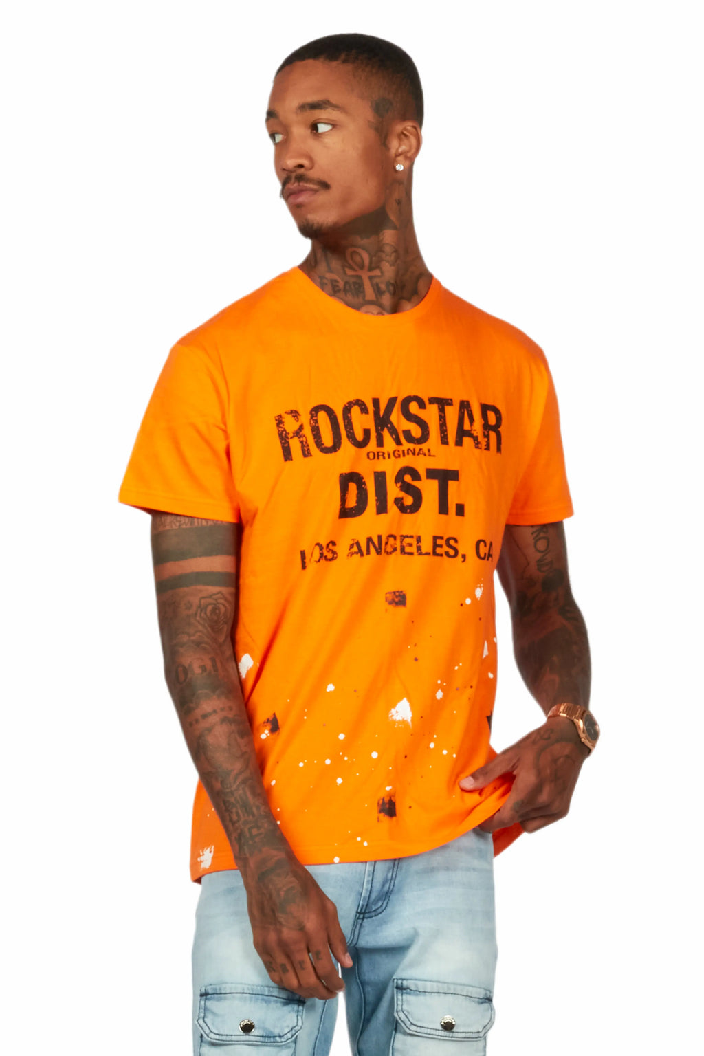 Scottie Orange Graphic T-Shirt