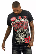 Deangelo Black Graphic T-Shirt