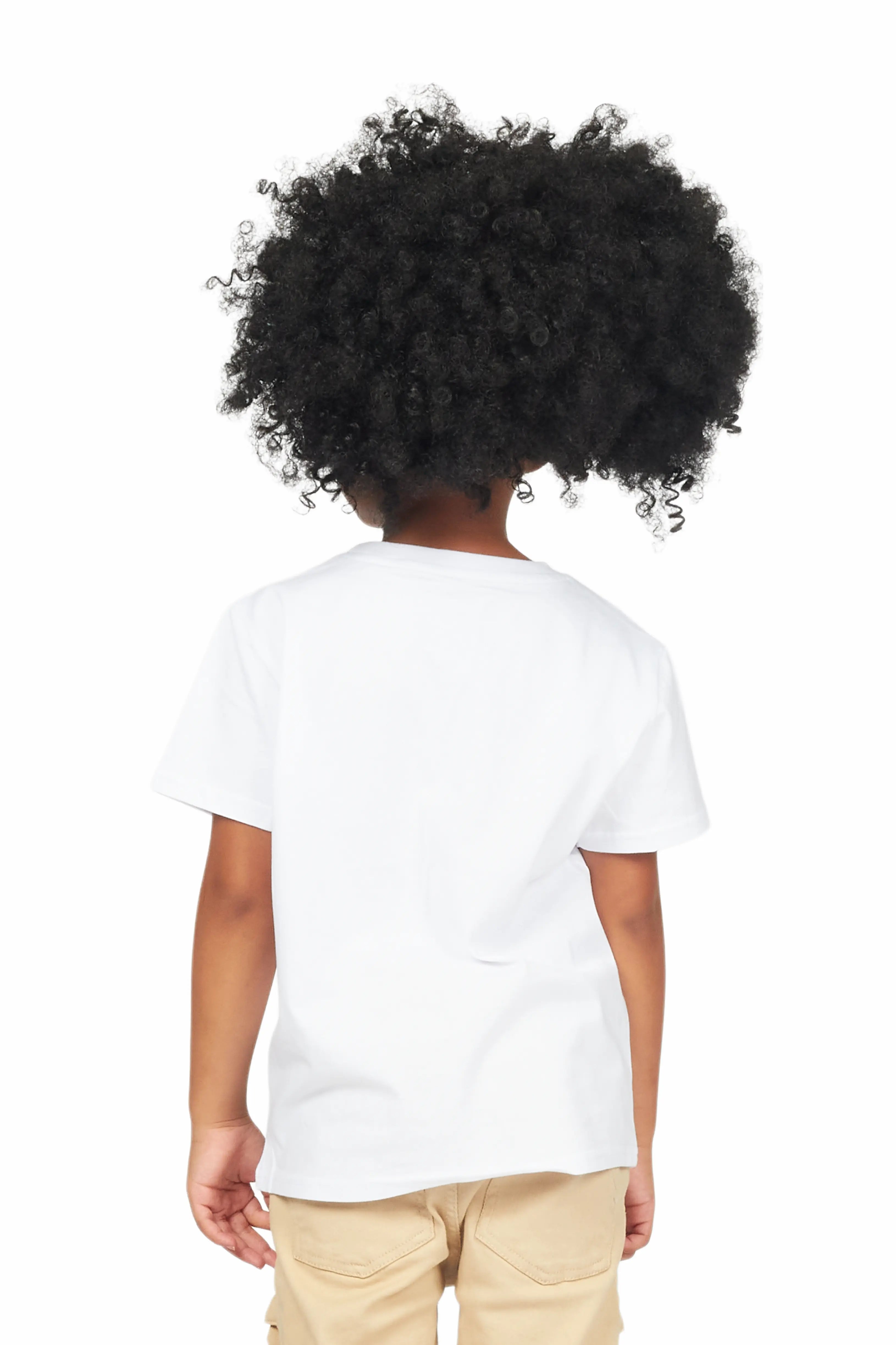 Girls Sophia White Graphic T-Shirt