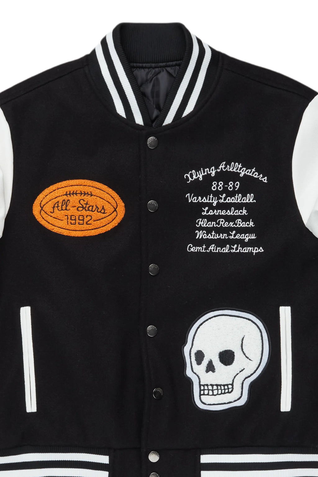 Eisen Black Varsity Jacket