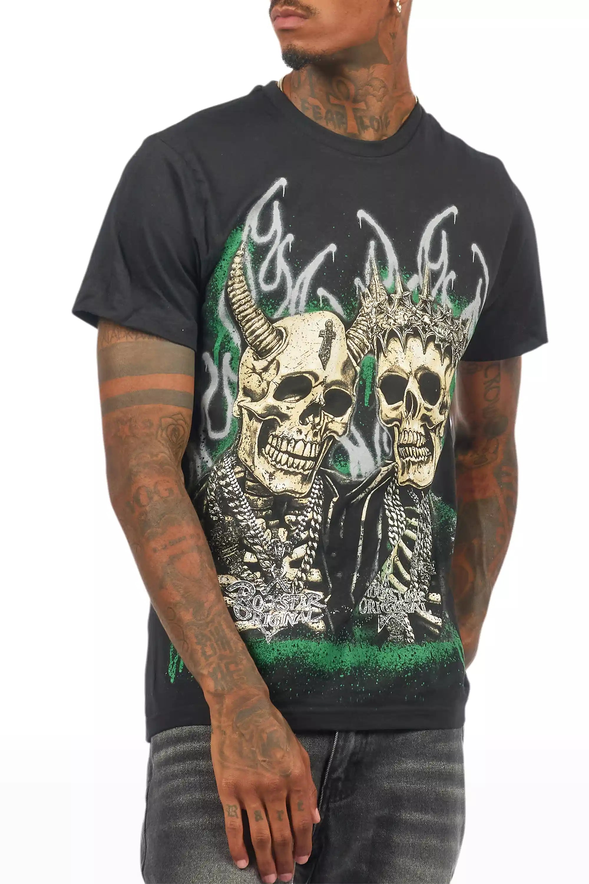 Kingston Black Graphic T-Shirt