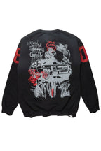 Grill Black Graphic Crewneck