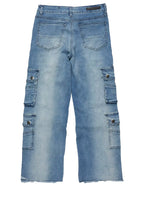 Boys Keylor Blue Baggy Fit Jean