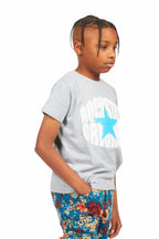 Boys Ezra Grey Graphic T-Shirt