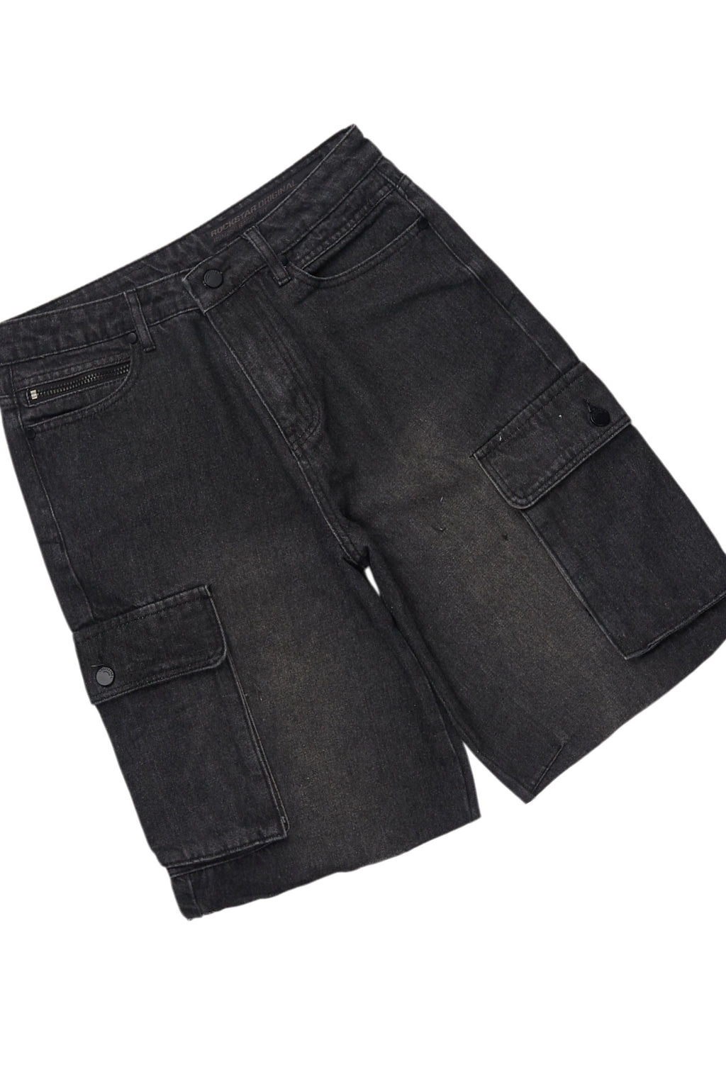 Tally Black T-Shirt/Denim Short Set