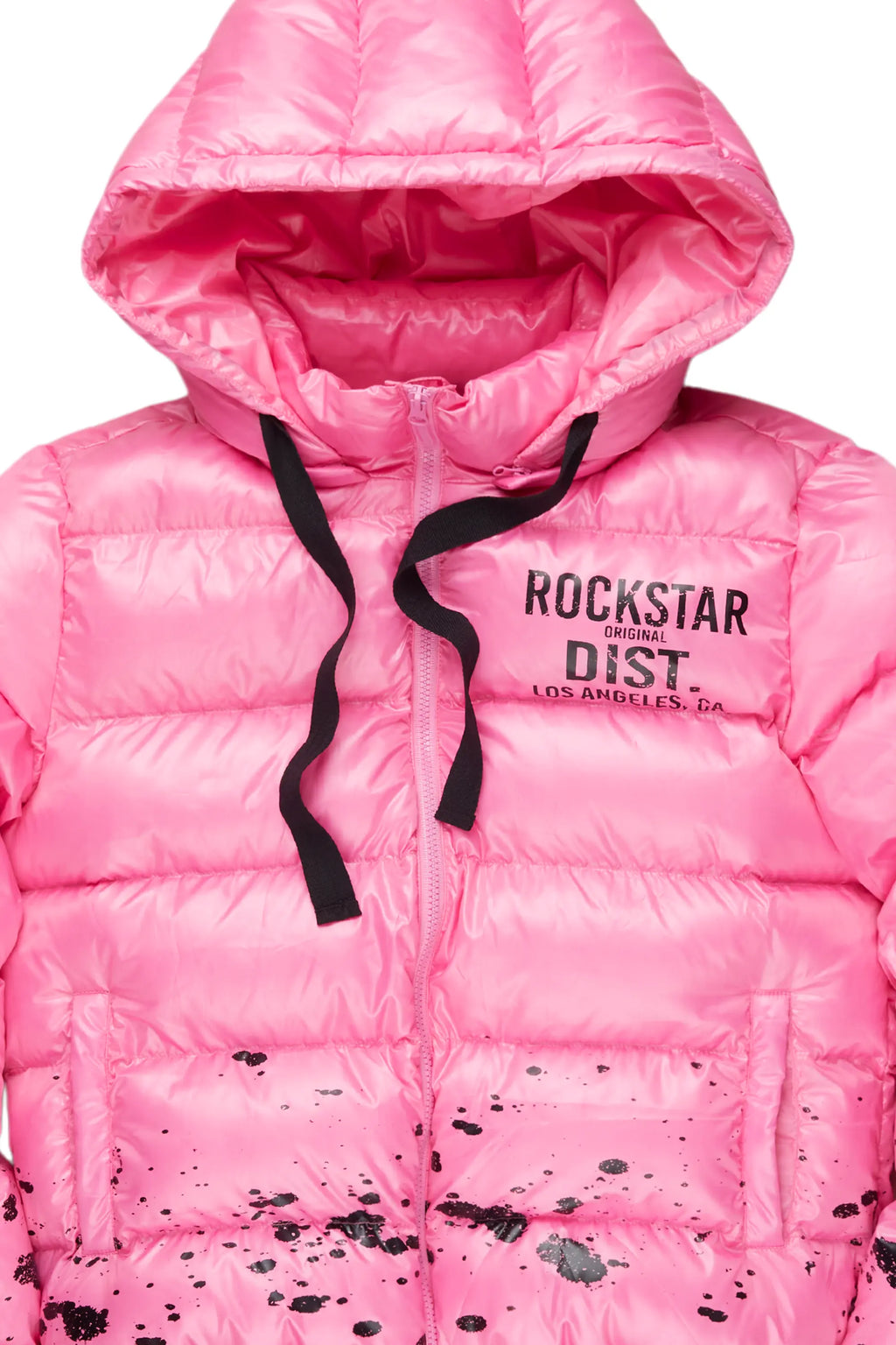Art Dist. 2.0 Pink Puffer Jacket