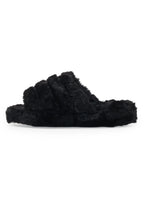 Shecovia Black Slippers
