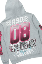 Theo Heather Grey Hoodie/Baggy Fit Track Pant Set