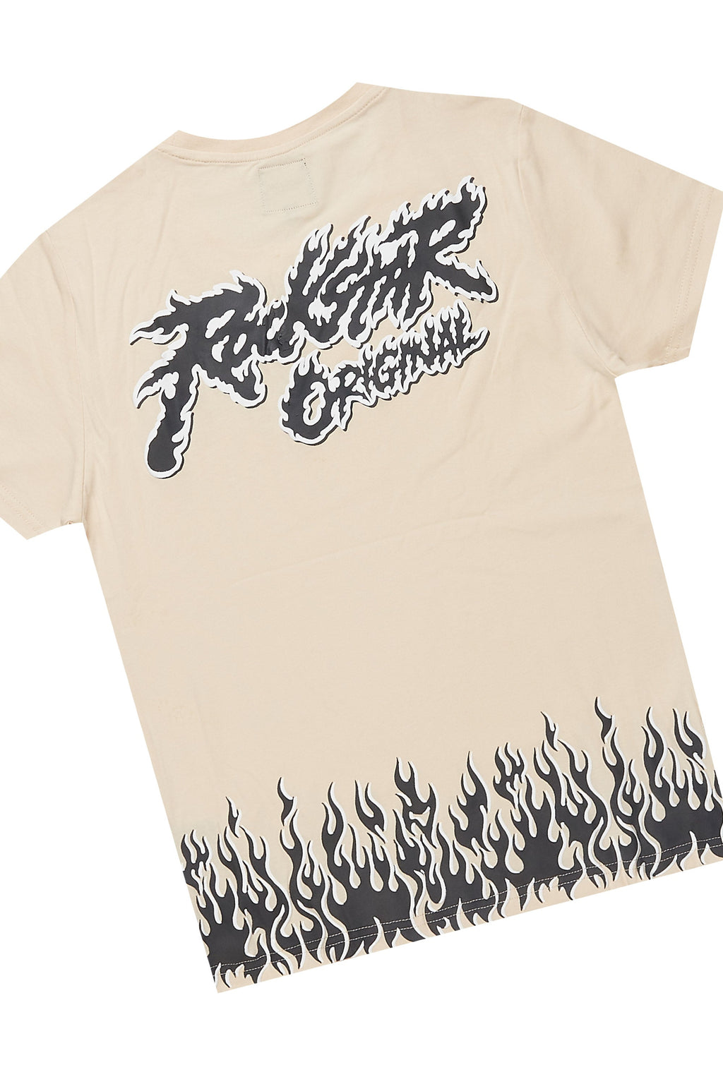 Boys Bubble Beige T-Shirt/Short Set