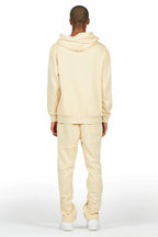 Briggs Beige Hoodie/Slim Fit Track Set