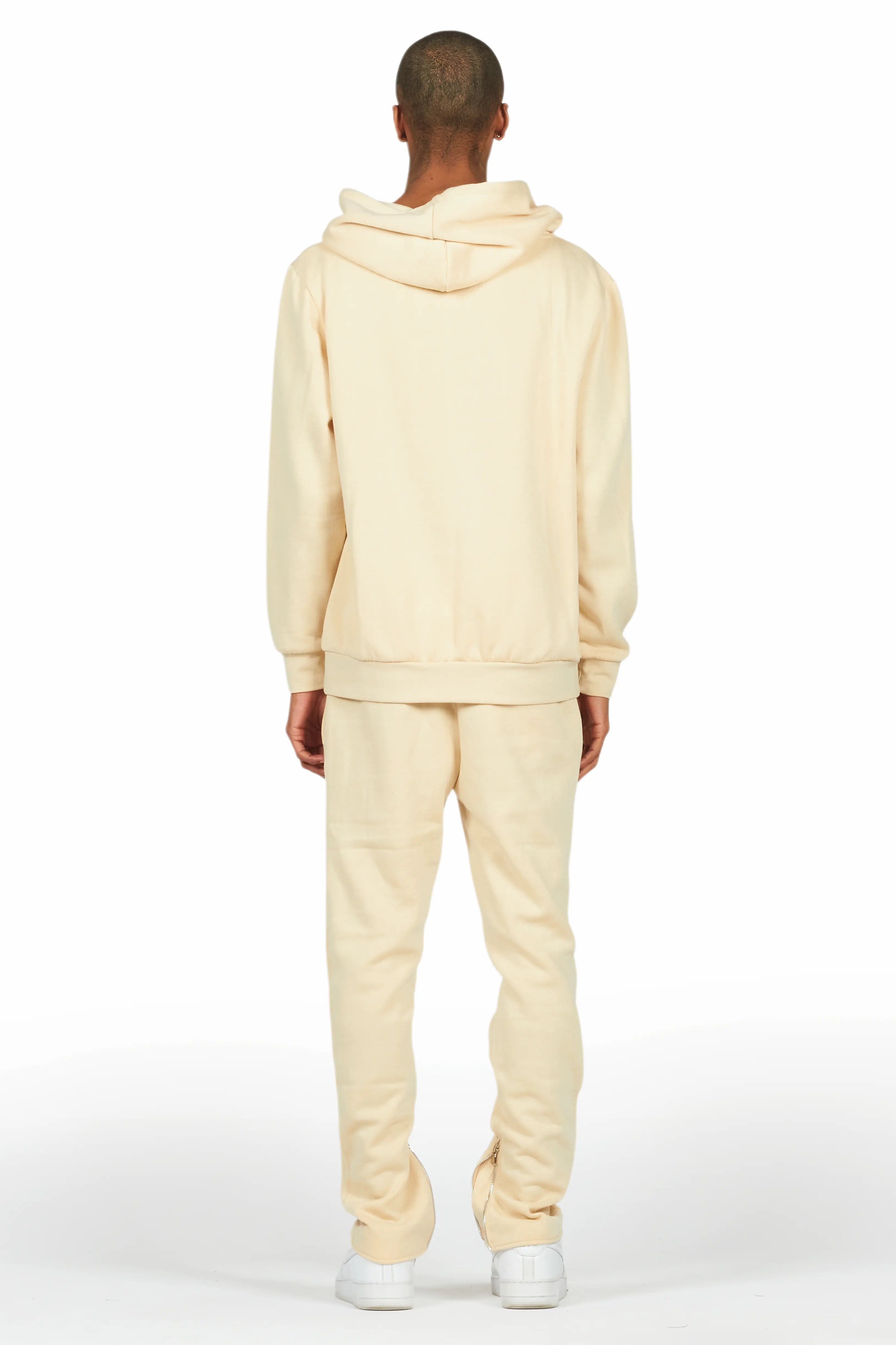 Briggs Beige Hoodie/Slim Fit Track Set