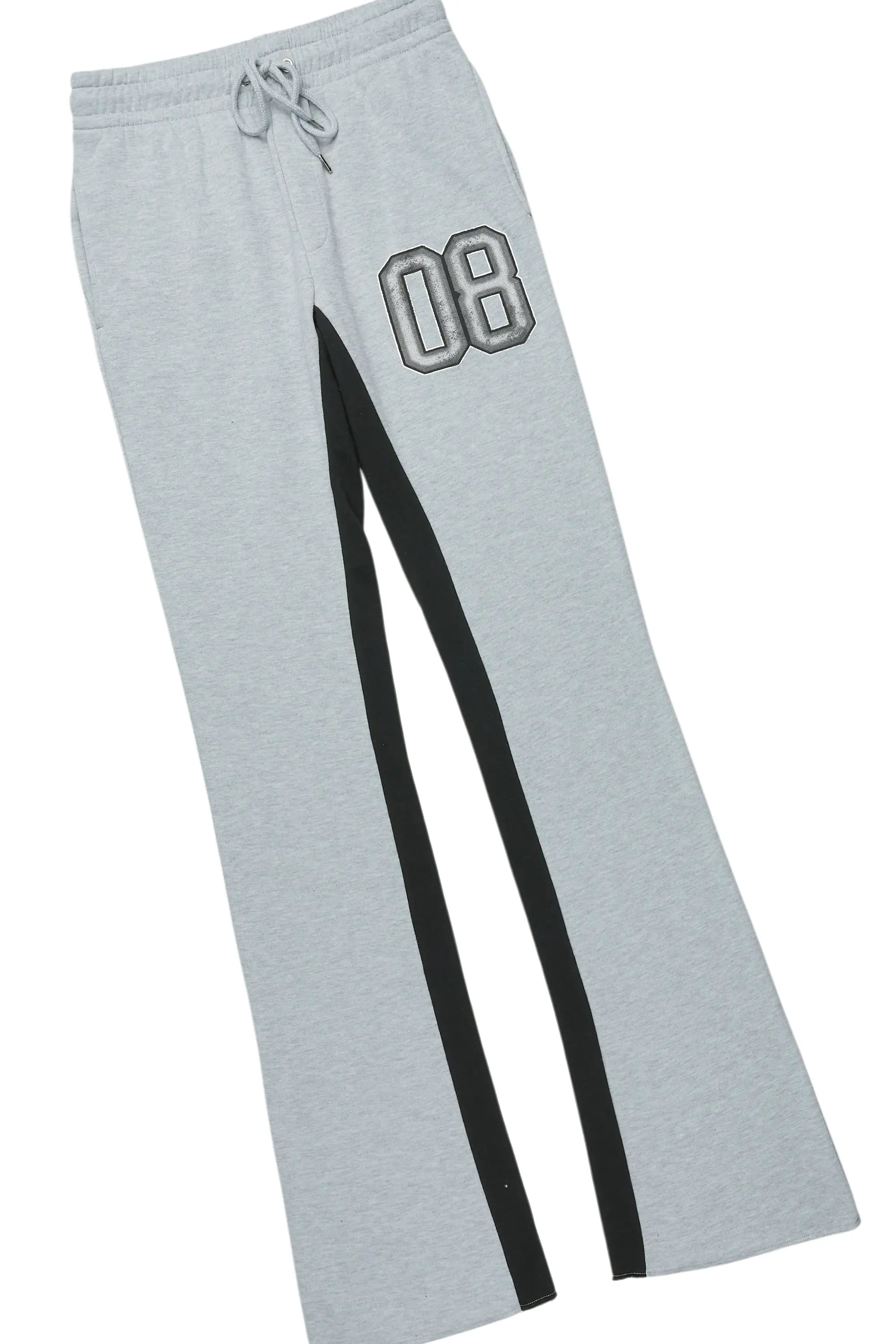 Fields Black/Grey Double Layer T-Shirt/Baggy Pant Set