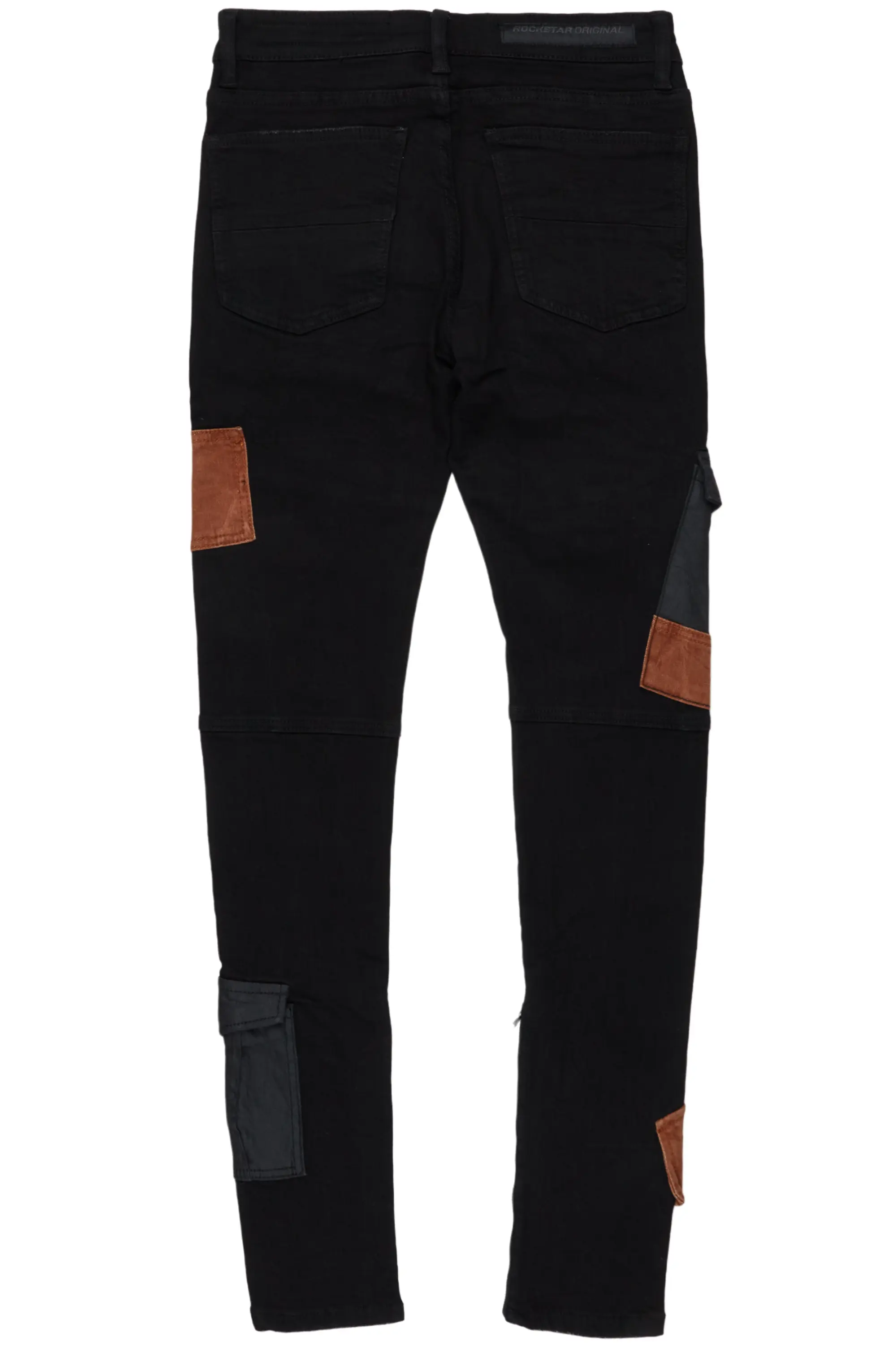Demarcus Black Patch Jean