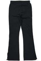 Alpine Black Baggy Snap Button Pant