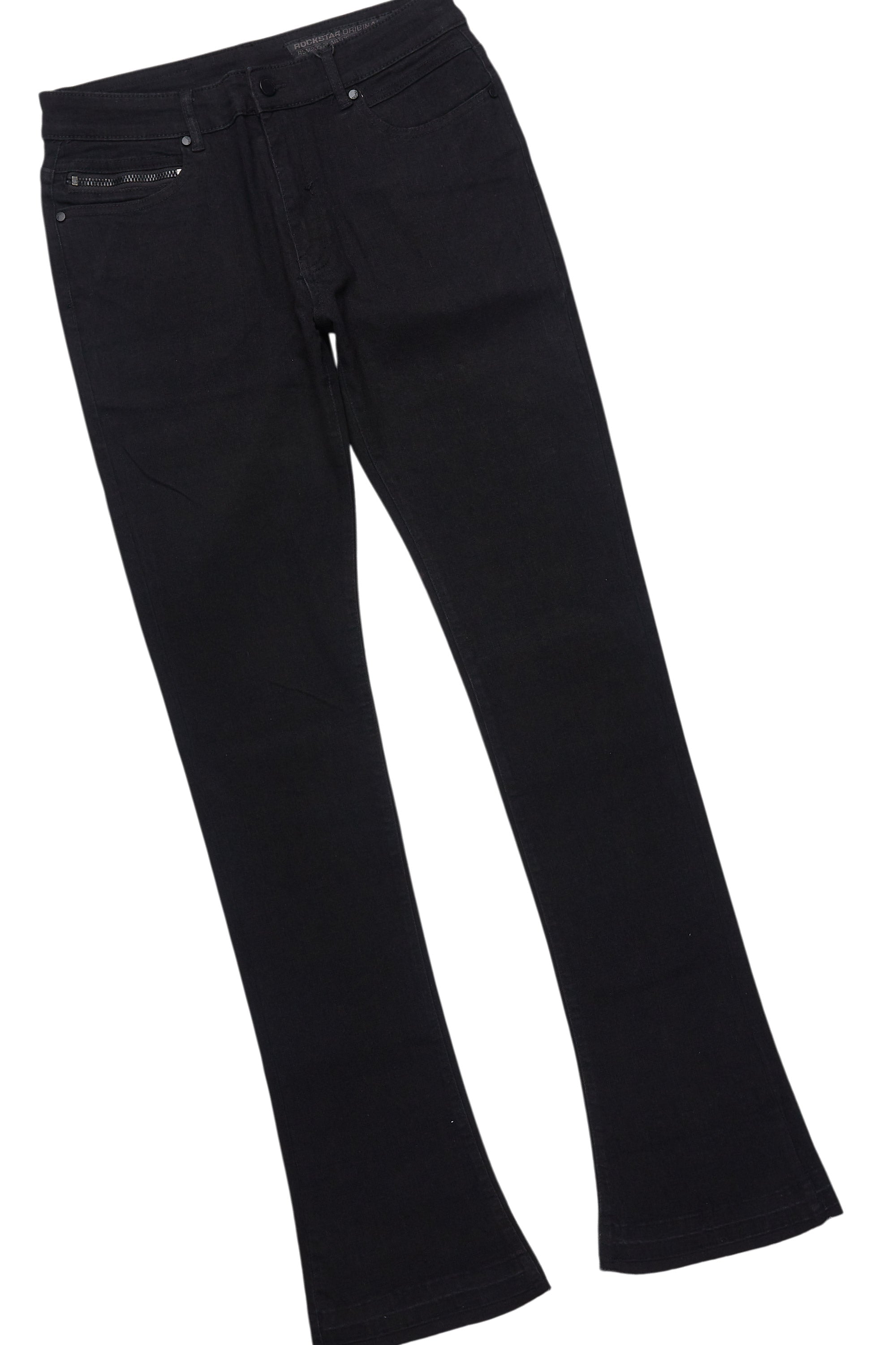 Amos Fuchsia Graphic T-Shirt & Dag Black Jean Bundle