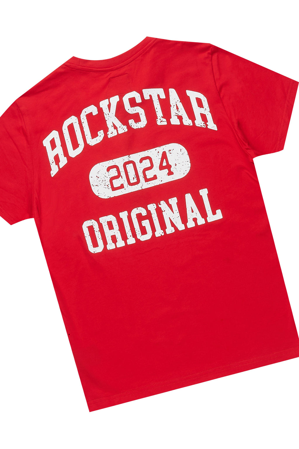 Boys Lex Red T-Shirt/Short Set