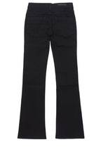Boys Drick Jet Black Regular Fit Flare Jean