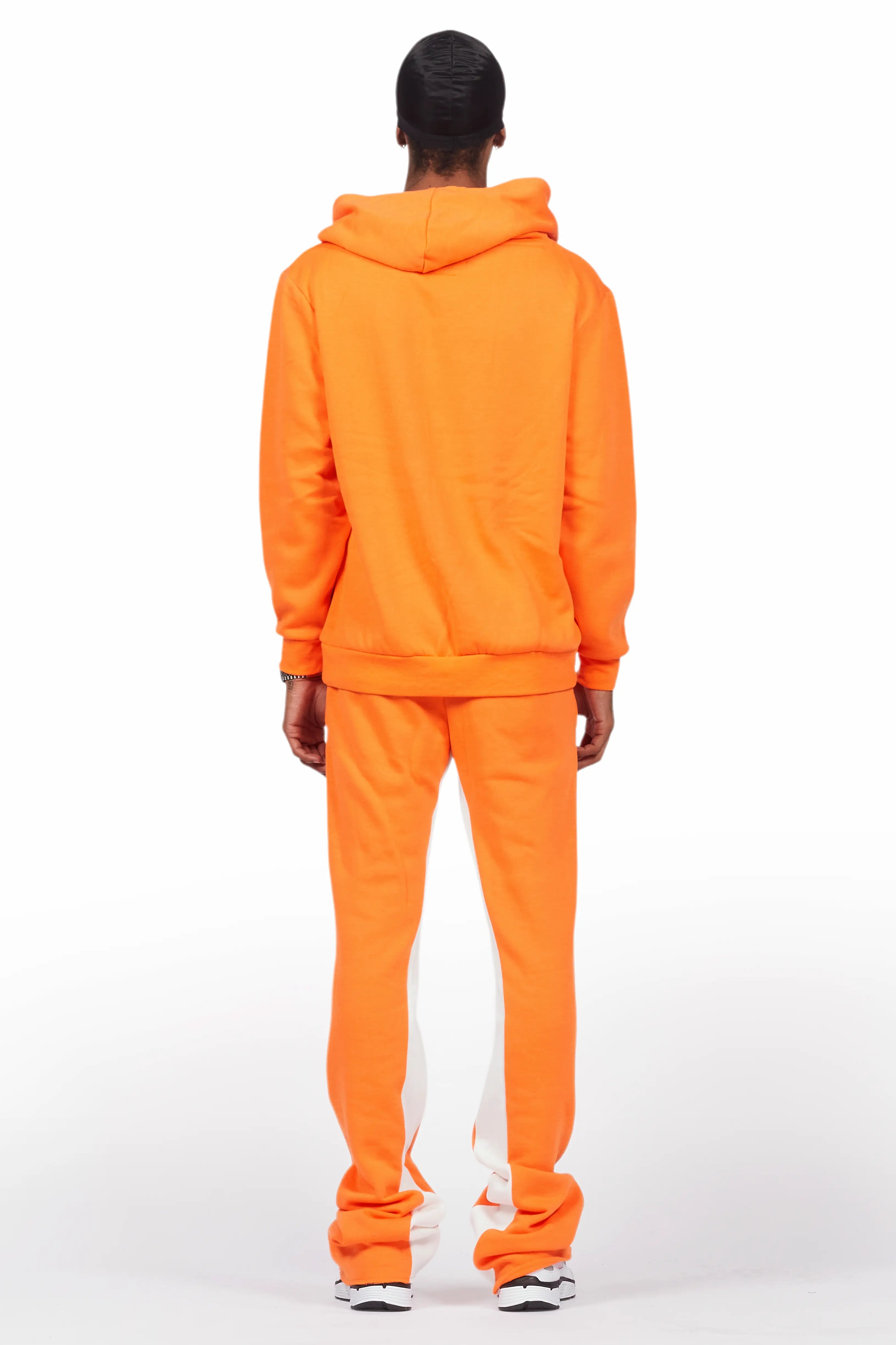 Briggs Orange Hoodie/Baggy Fit Pant Set