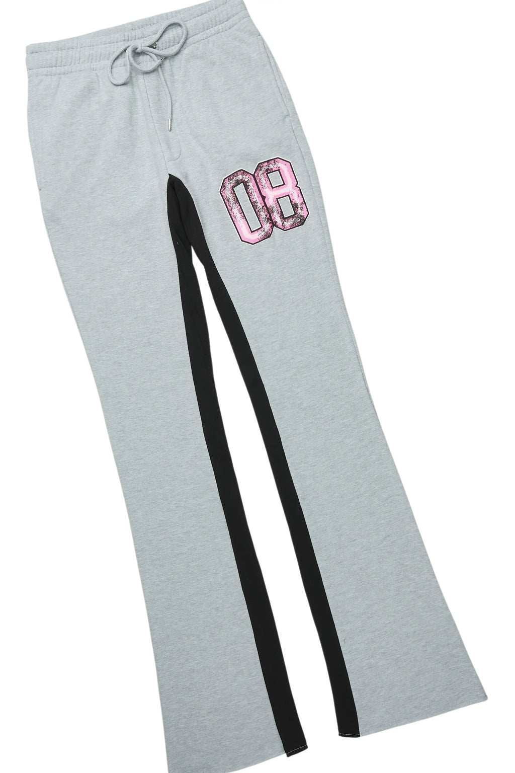 Fields Grey/Pink Baggy Hoodie Track Set