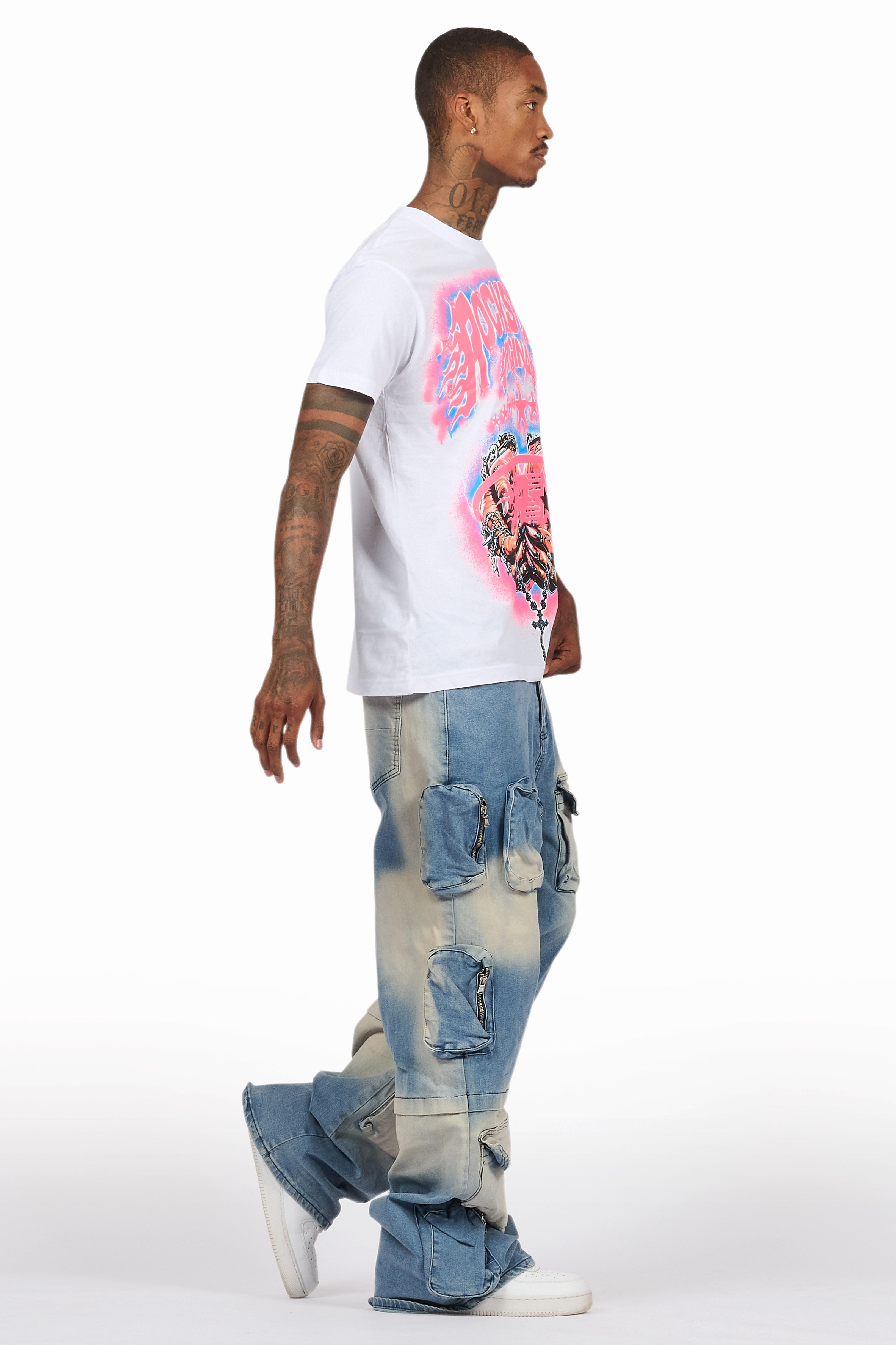 Pocketeer Tint Baggy Cargo Fit Jean