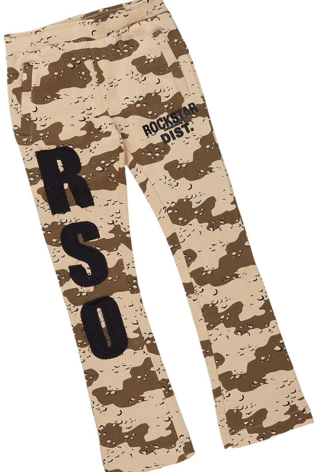 Boys Briggs Black/Camo Stacked Track Set