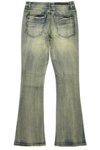 Drick Vintage Blue Regular Fit Flare Jean