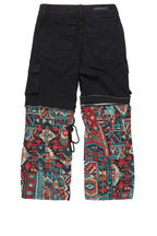 Boys Baatar Jet Black  Baggy Fit Jean