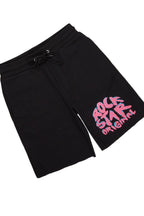 Waves Black T-Shirt/Short Set