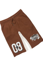 Allstar White/Brown T-Shirt Short Set