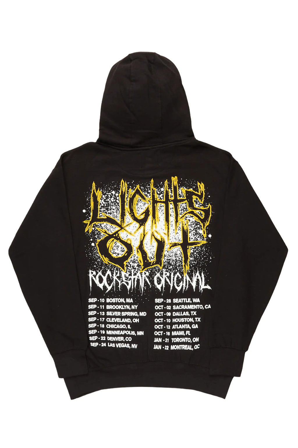 Mathias Black Graphic Hoodie