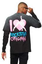 Floridabolous Black Long Sleeve Graphic T-Shirt