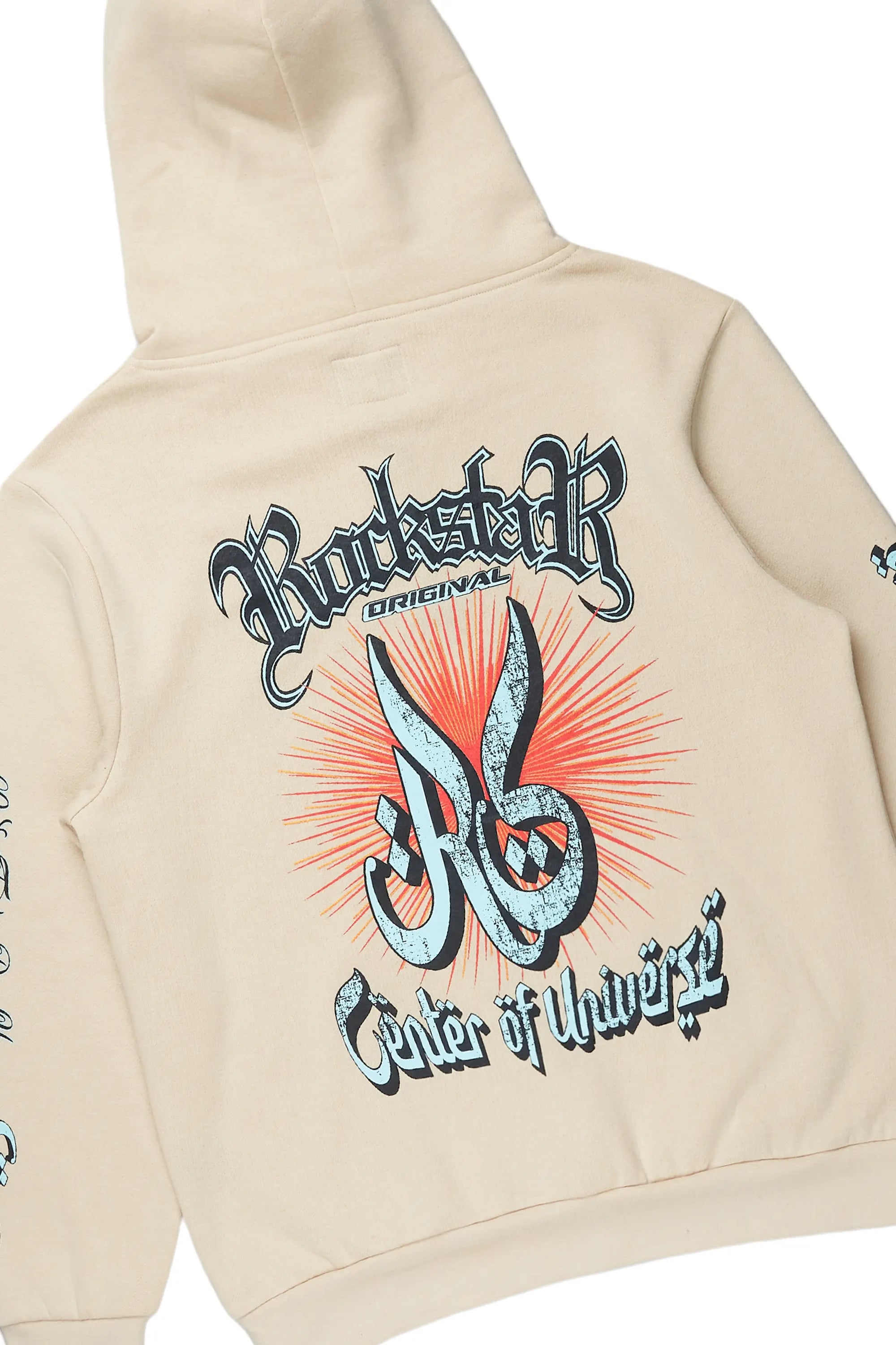 Alistair Beige Slim Fit Track Set