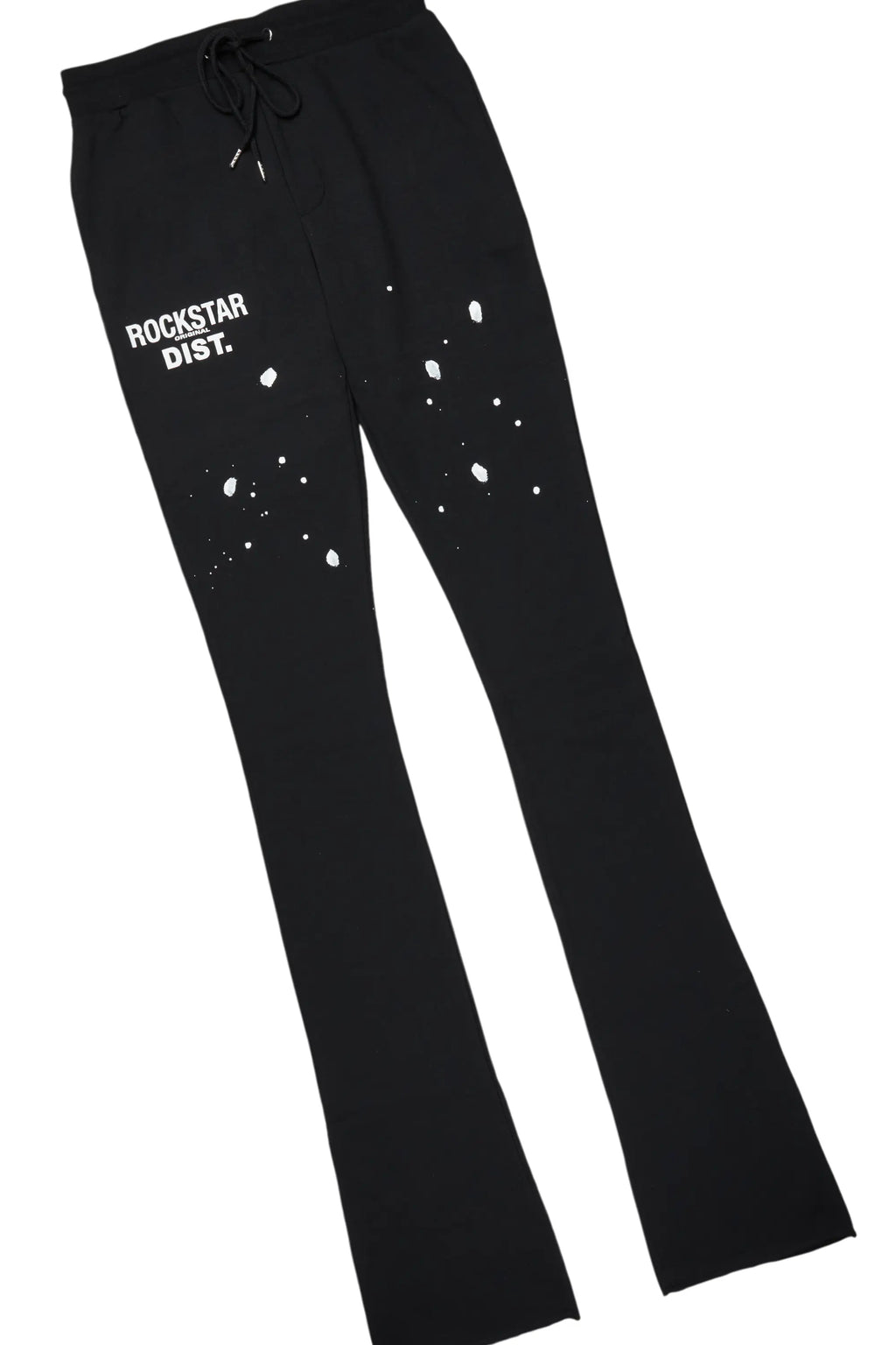 Raffer Black Hoodie/Super Stacked Flare Track Set