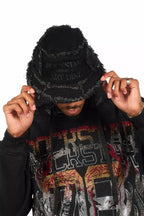 Ivo Jet Black Patchwork Bucket Hat