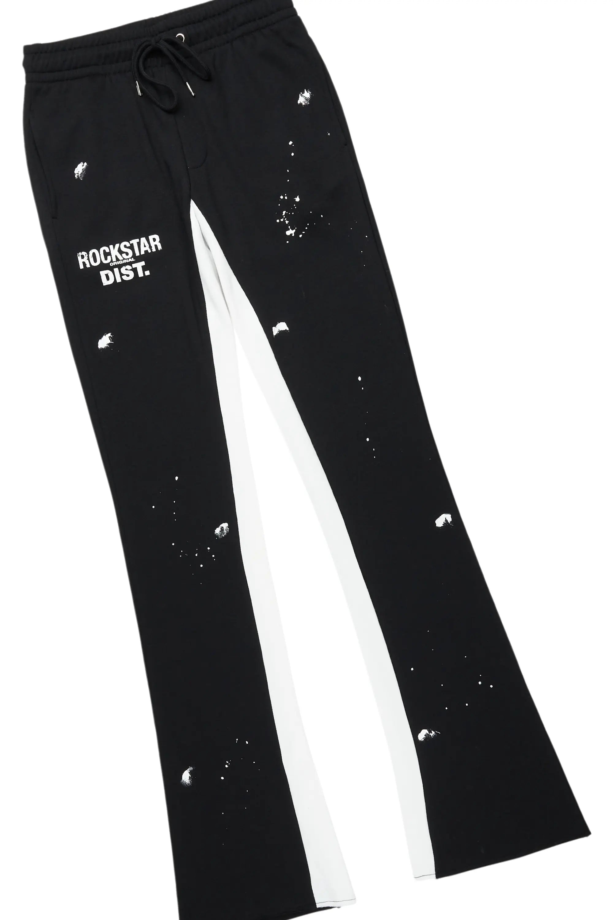 Raffer Black Long Sleeve T-Shirt/Baggy Pant Set