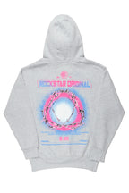 Digital Heather Grey Graphic Hoodie