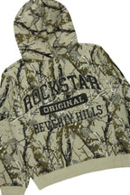 Damodar Tree Camo Hoodie & Zeta Stacked Flare Jean Bundle