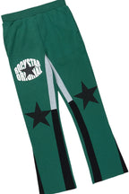 Girls Sargie Green Stacked Pant Set