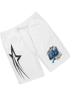 Kastell White/Blue T-Shirt Short Set
