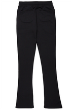 Alpine Black Stacked Flare Pant