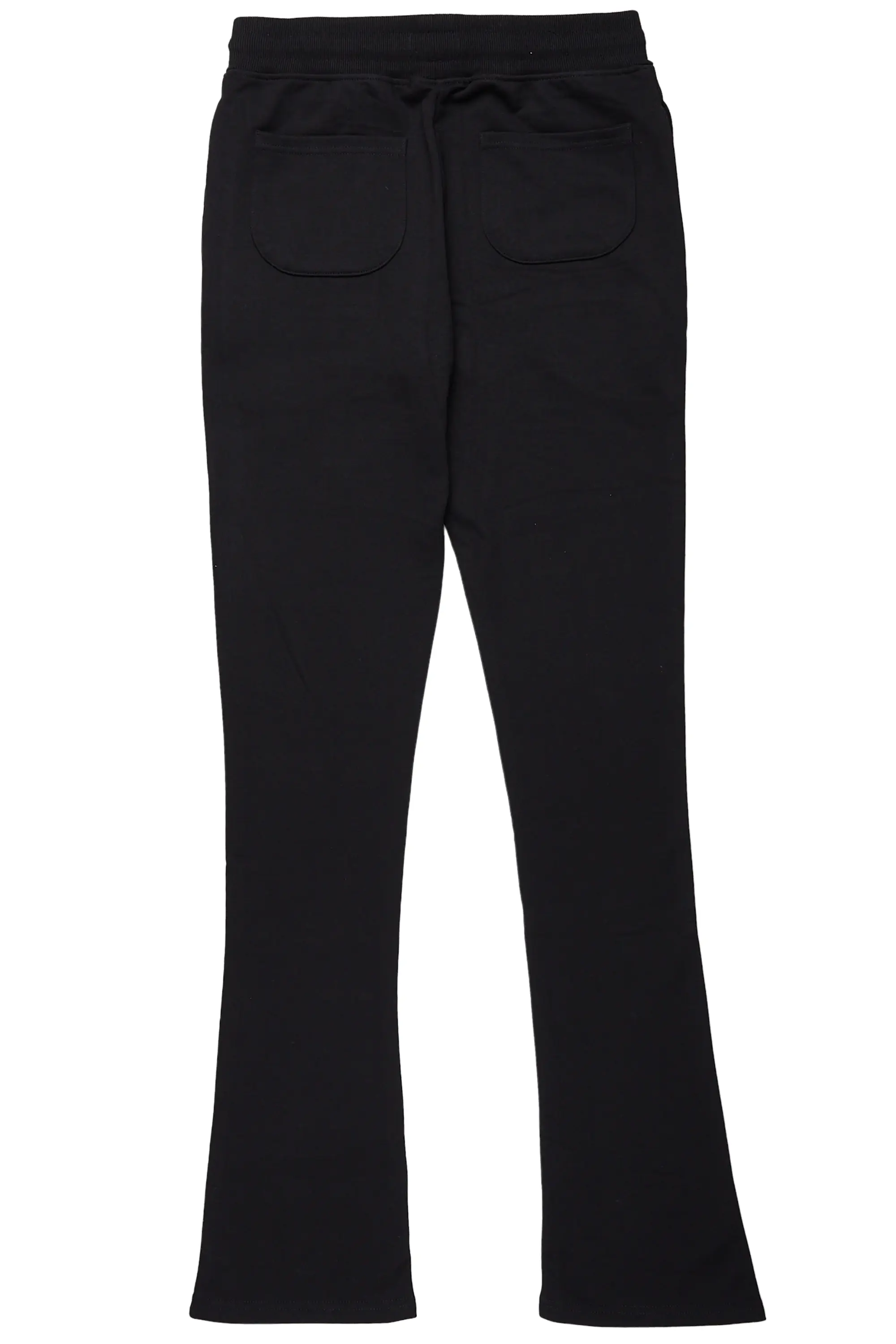 Alpine Black Stacked Flare Pant