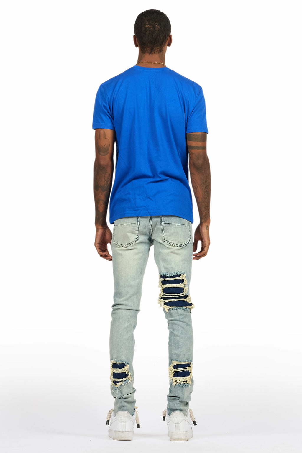 Kip Royal Blue T-Shirt/Slim Jean Bundle