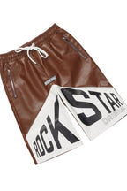 Boys Zayn White/Beige Graphic Short Set